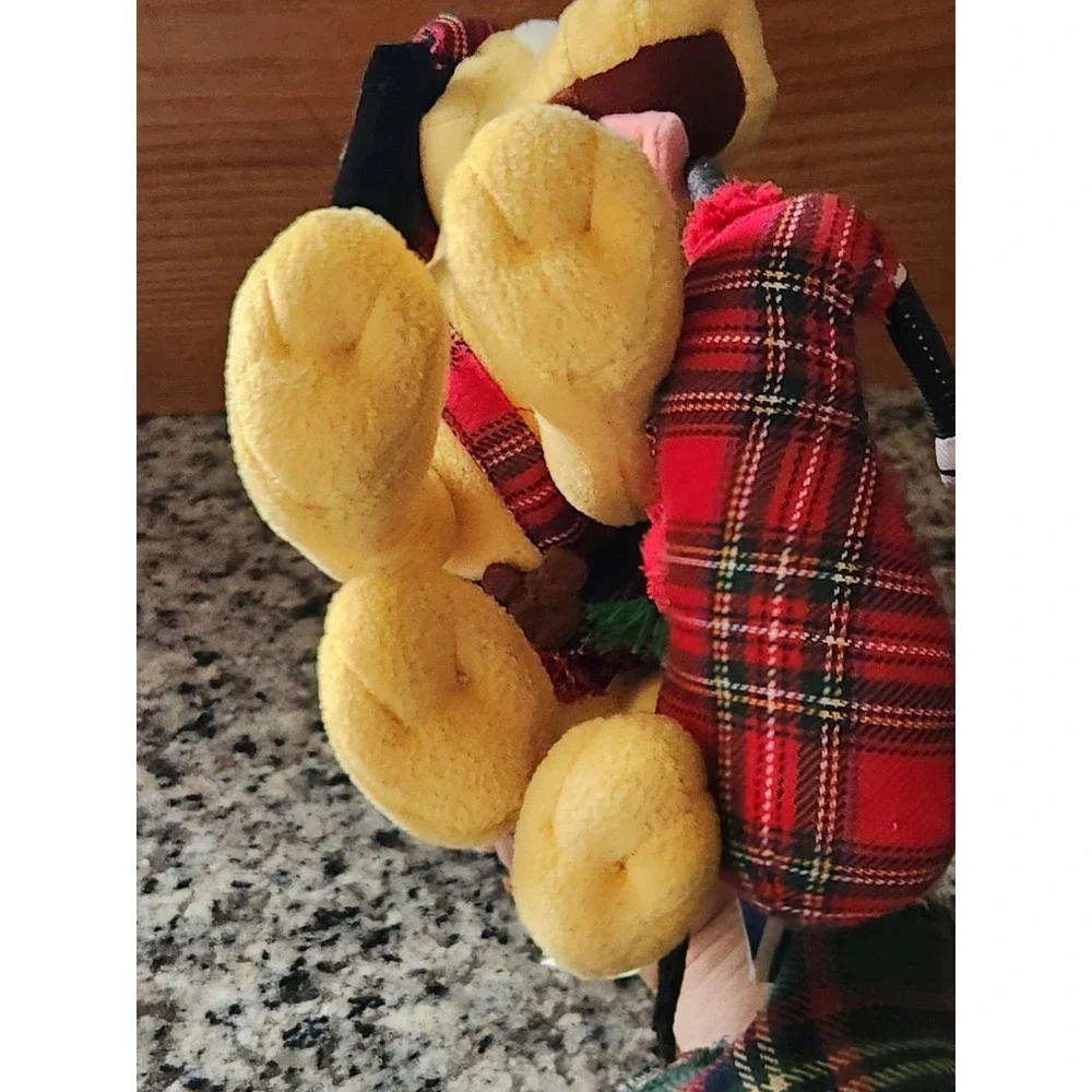 Vintage‎ Disney World Scottish Pluto Bean Bag Plush 10